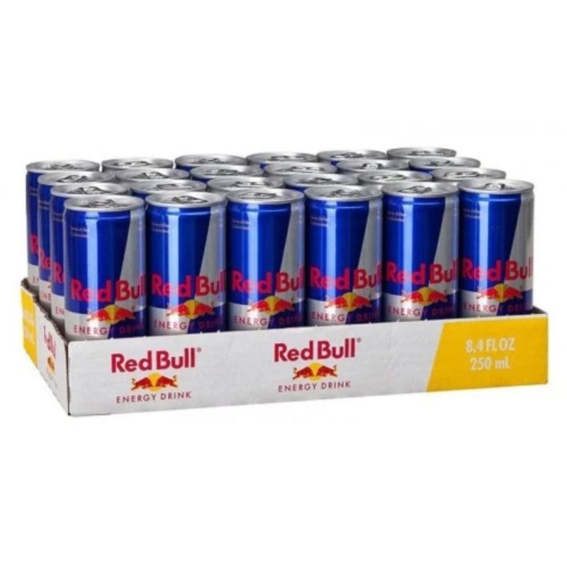 

redbull kaleng biru 1 dus isi 24 kaleng