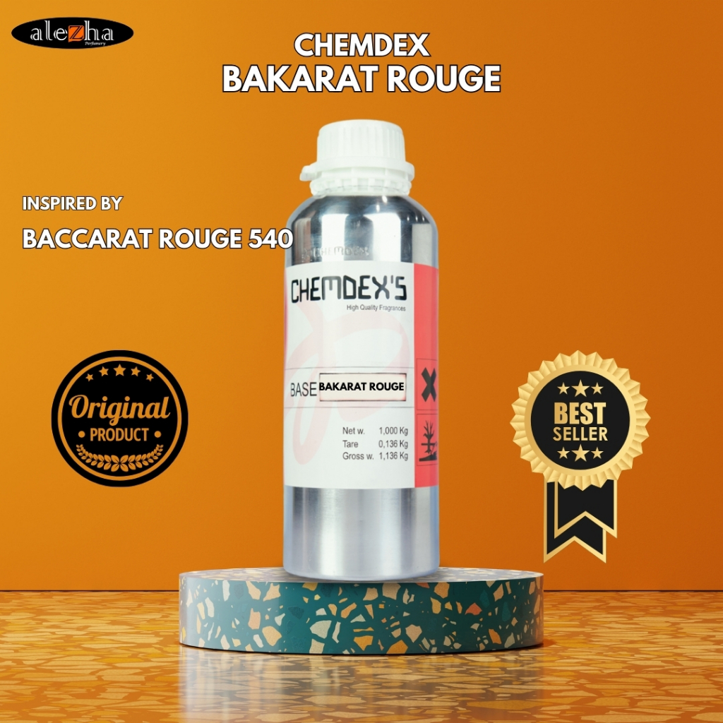 Bibit Parfum Murni BAKARAT ROUGE 540 / BACCARAT ROUGE 540 (CHEMDEX'S) 1KG SEGEL