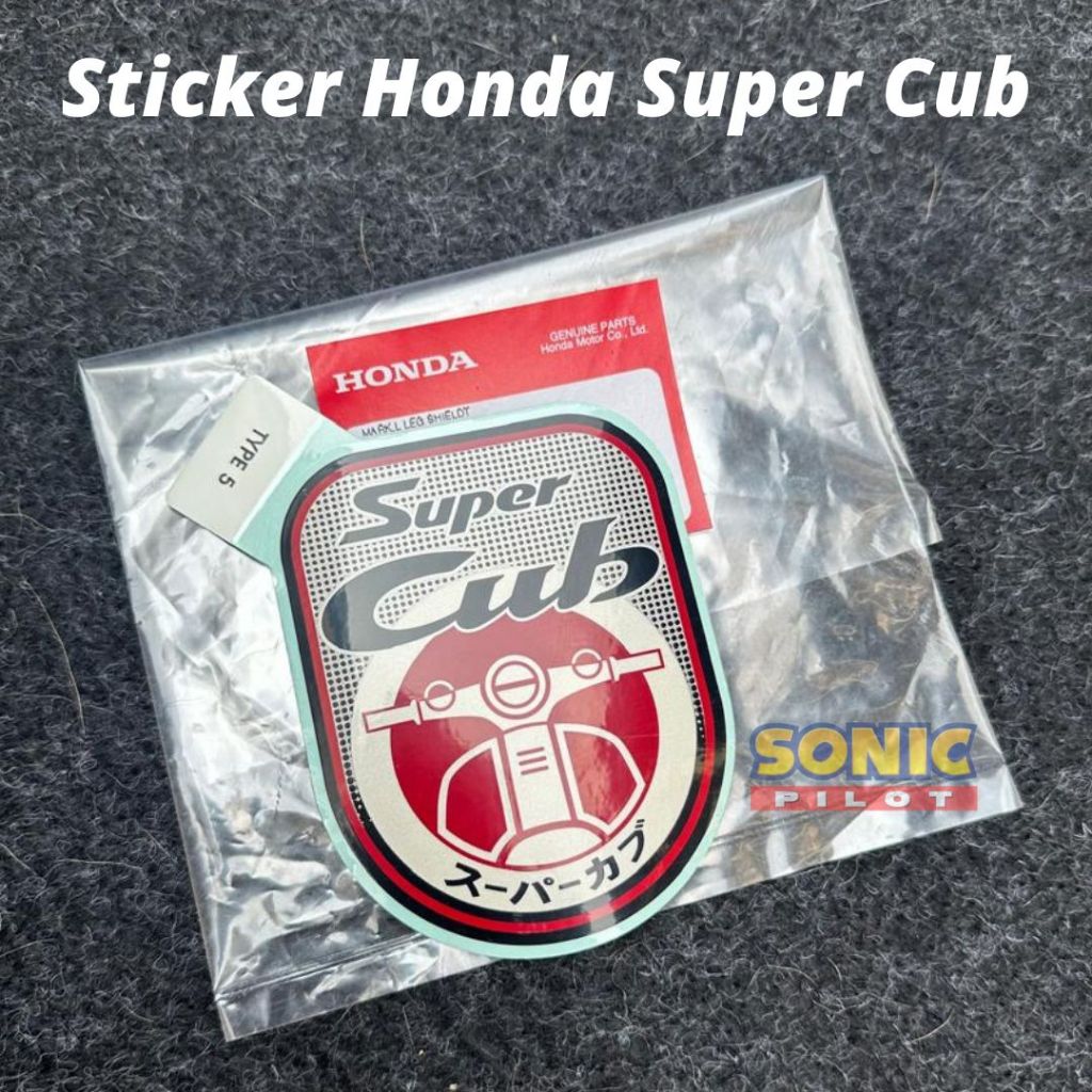 Sticker Honda Super Cub Supercub C125