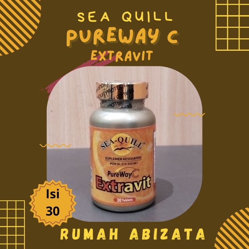 SEA QUILL PUREWAY C EXTRAVIT - 30 tablet