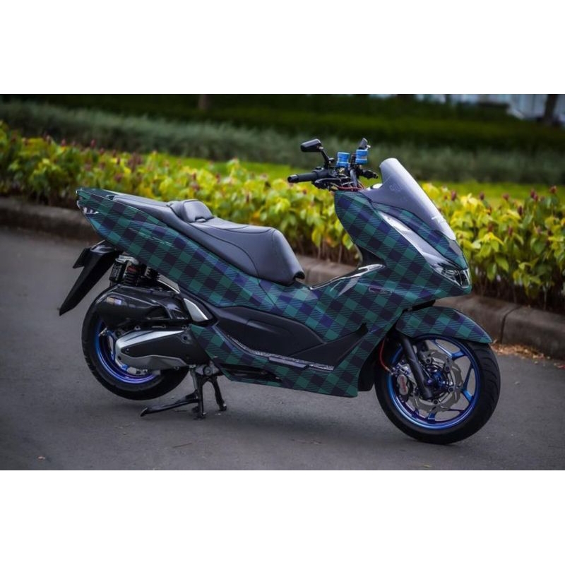 stiker decal variasi motor honda pcx 160 full body decal striping full body pcx 160 abs