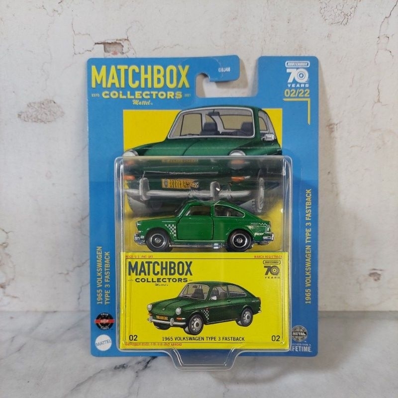 Matchbox 1965 Volkswagen Type 3 Fastback