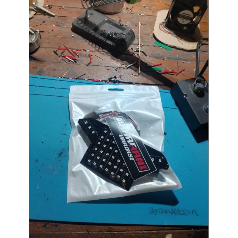 stoplamp running new Vario fi tekno 110 LED 8 mode otomatis.