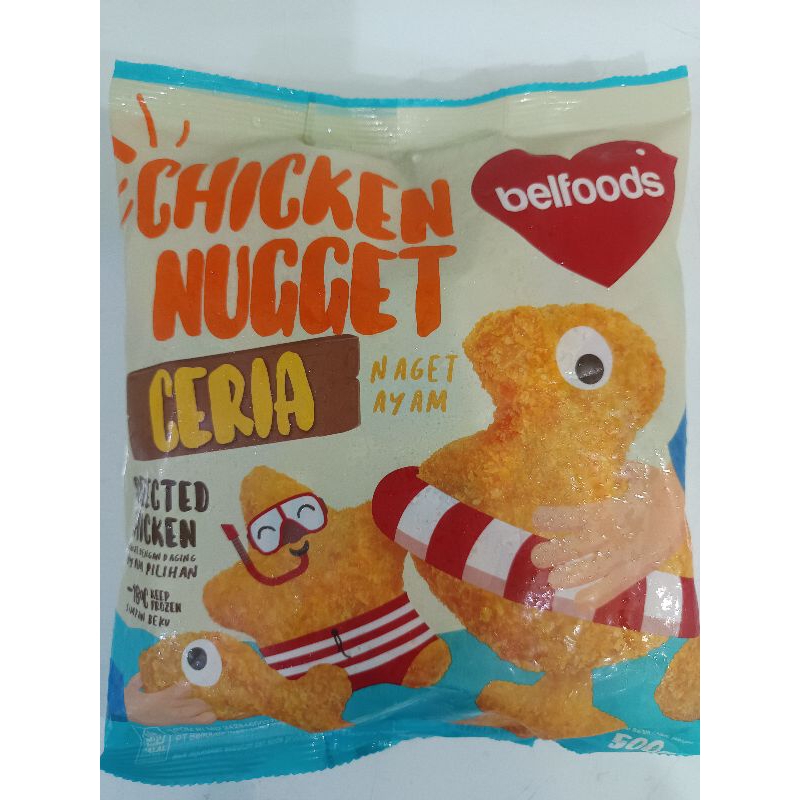 

Belfoods chicken nugget ceria 500gr
