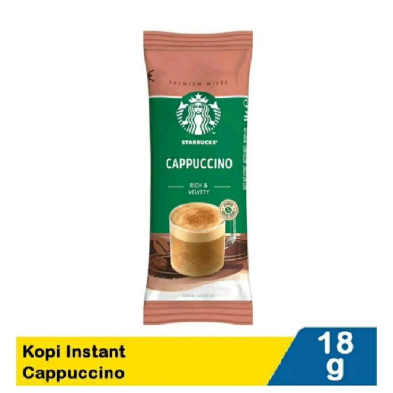 

Starbuck sachet 18 gr cappucino