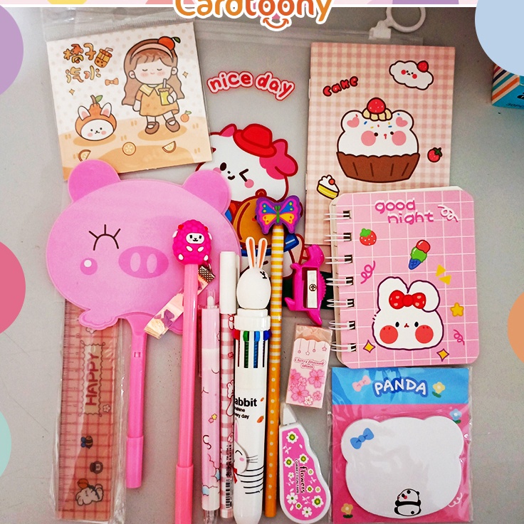 

Garansi Hemat Paket Alat Tulis Pulpen Stiker Memo Tempel Penghapus Pensil Buku Penggaris Rautan Stationery Set