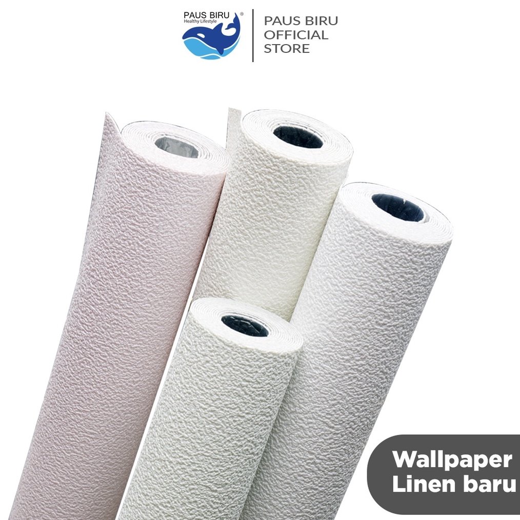 Paus Biru  Wallpaper Dinding n Roll Wallpaper foam Dekorasi Kamar wallpaper coral A12