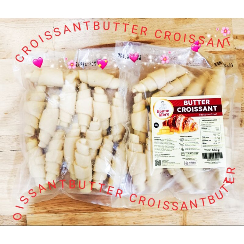 

BUTTER CROISSANT ISI 15PC BONNE MERE 450GR/ CROISSANT BUTTER