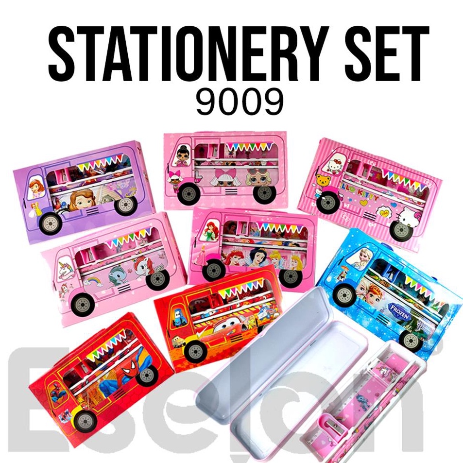 

Serba Berkualitas Stationery set Fancy 99 Paket Alat Tulis Set 6IN1 Karakter
