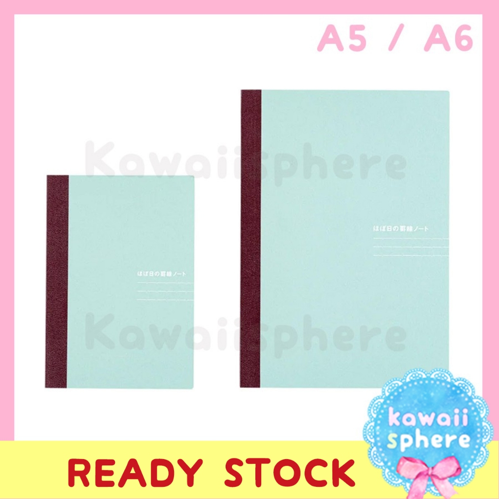 

Hobonichi Lined Notebook A5 / A6 | Tomoe River Paper Book | Ruled / Bergaris | Ready Stock
