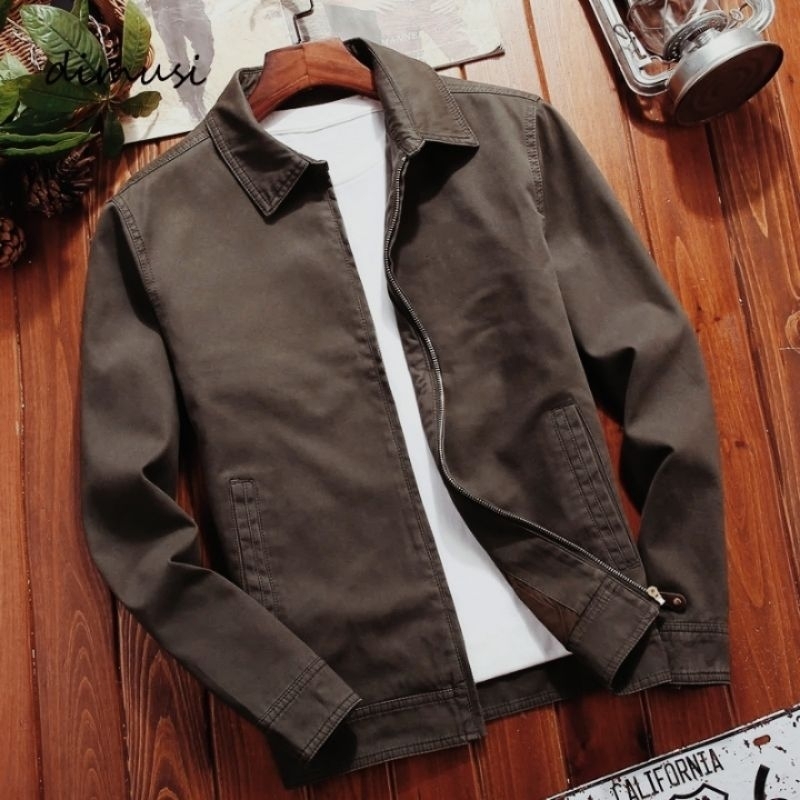 Jaket Pria Jaket Casual Jaket Bomber Jaket Katun