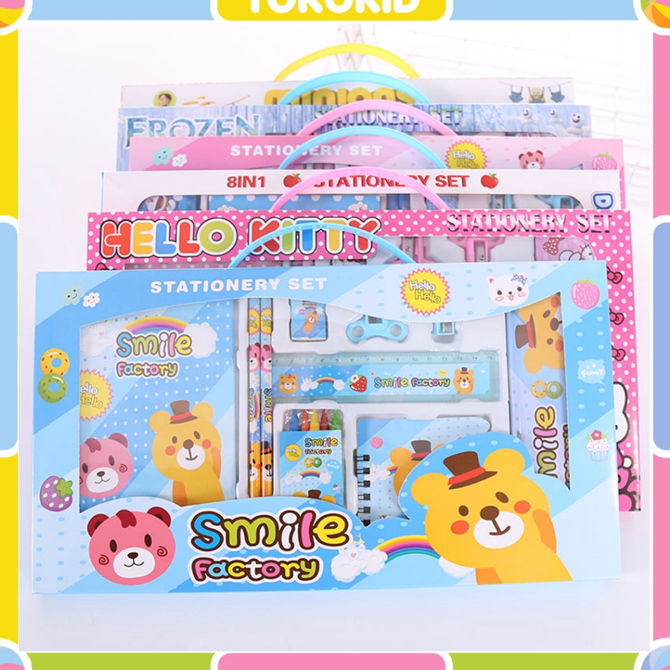 

Dijamin Ori Alat Tulis Set Stationery Set Study Anak Karakter STY7