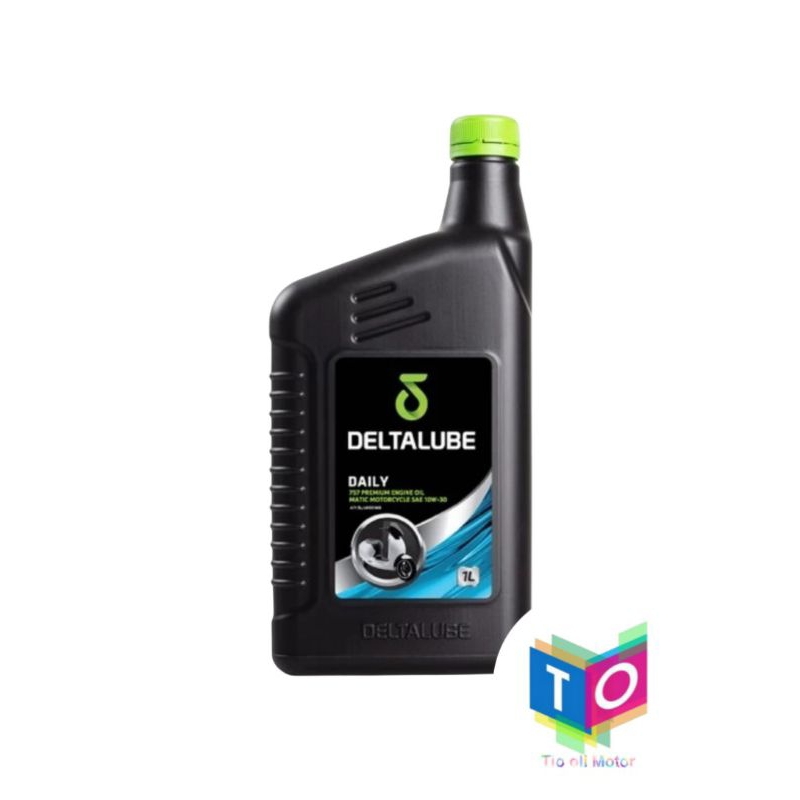 Deltalube Daily 757 10W-30 10W-40 0.8Liter 1Liter Untuk Motor Matic Dan Manual