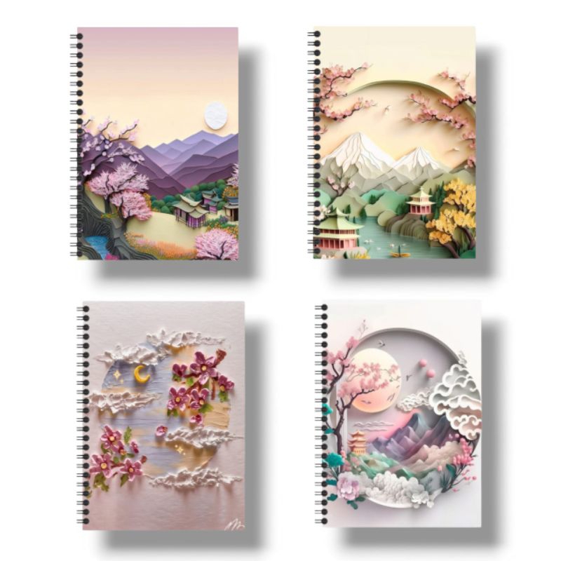 

[ spiral samping ] - Sketchbook A5 - Isi 50 Lembar 100 halaman - Buku Gambar - Buku Sketsa Sketch book