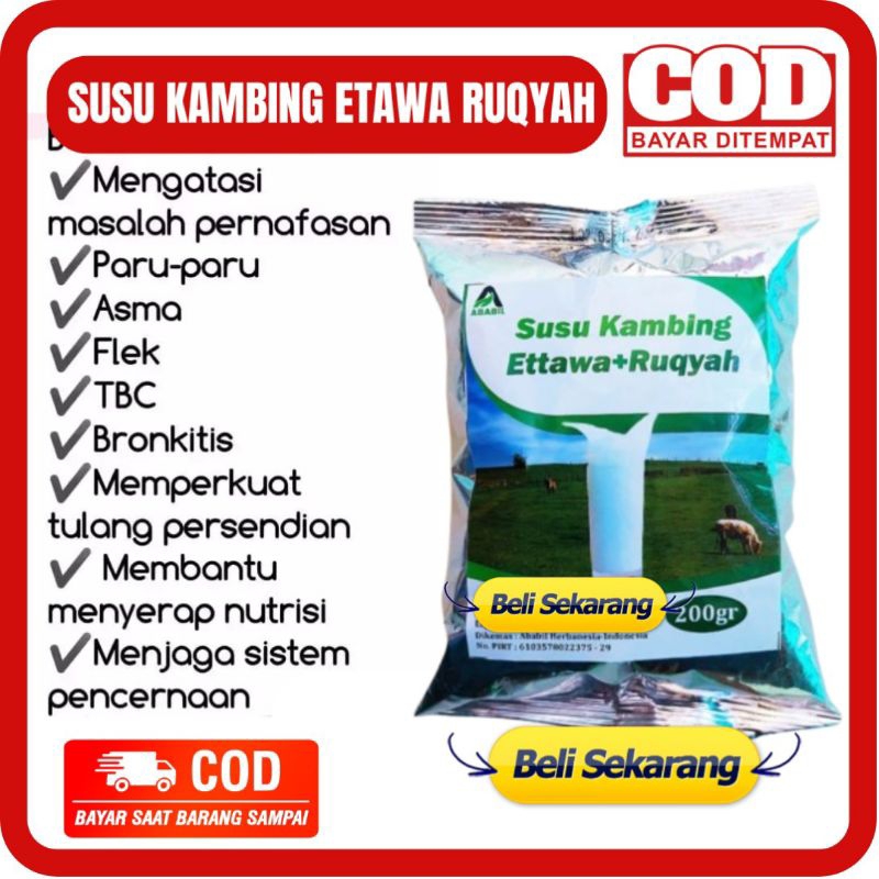 

[ ] 200 GR - ATASI NYERI SENDI REMATIK SYARAF KEJEPIT KOLESTEROL ASAM URAT SUSU KAMBING ETAWA