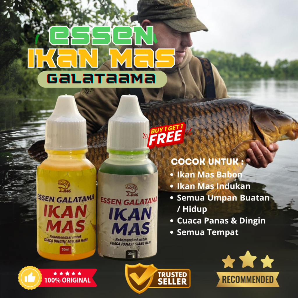 R46 Essen Ikan Mas Galatama Galapung Essen Jahat R46 Cocok Untuk Harian