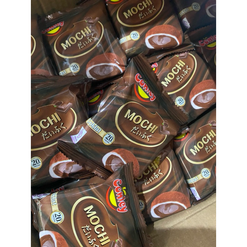 

Mochi conley super cokelat isi 10 bungkus premium 30g