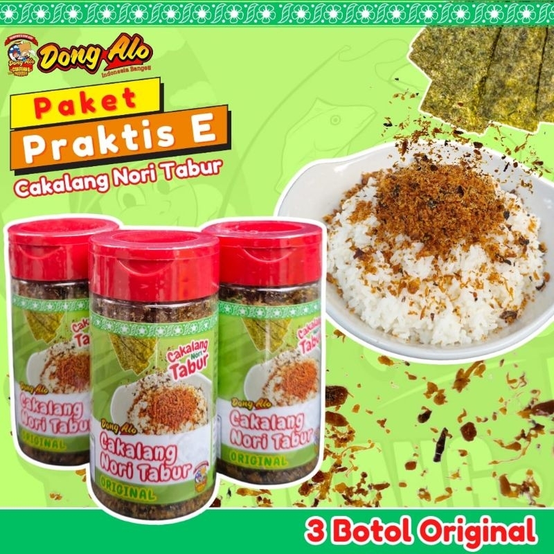 

Dong Alo - Cakalang Nori Tabur! 3 Botol Original