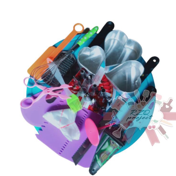 Product Exclusive  SET AA PAKET DEKORASI KUE ULANG TAHUN GRATIS 3PCS LOYANG LOVE MINI  LOYANG KUE MU