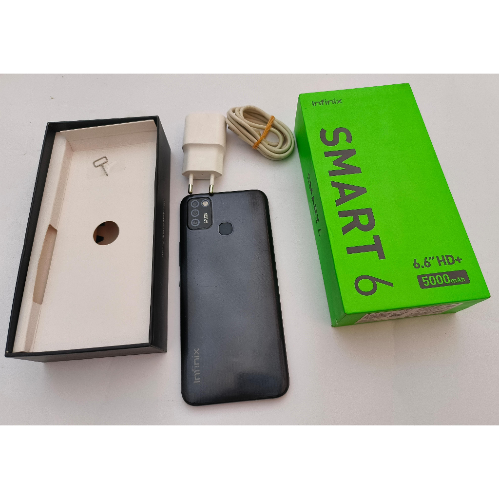 SECOND INFINIX SMART 6 RAM 2/32 FULLSET