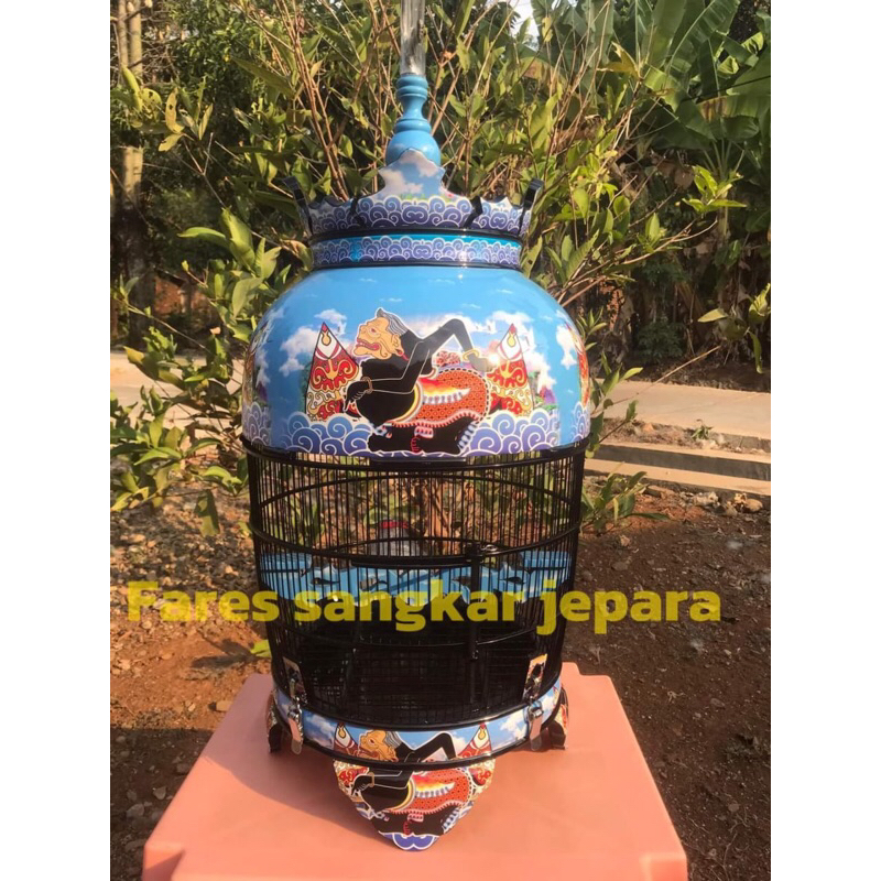 SANGKAR PERKUTUT SEMAR WATER DECAL