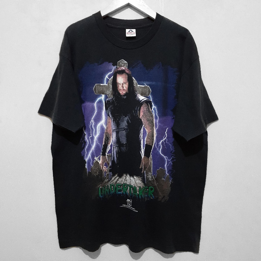 Kaos WWE WWF Vintage 1997 Undertaker Original Rare 90s - Alstyle XL