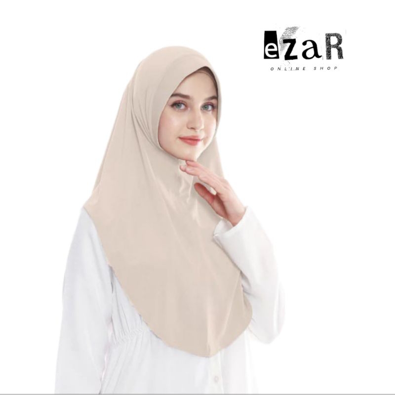 Bergo Kenan Jersy Original Hijab Lanna Instan jersey Kerudung instan Jilbab instan Khimar instan Cod