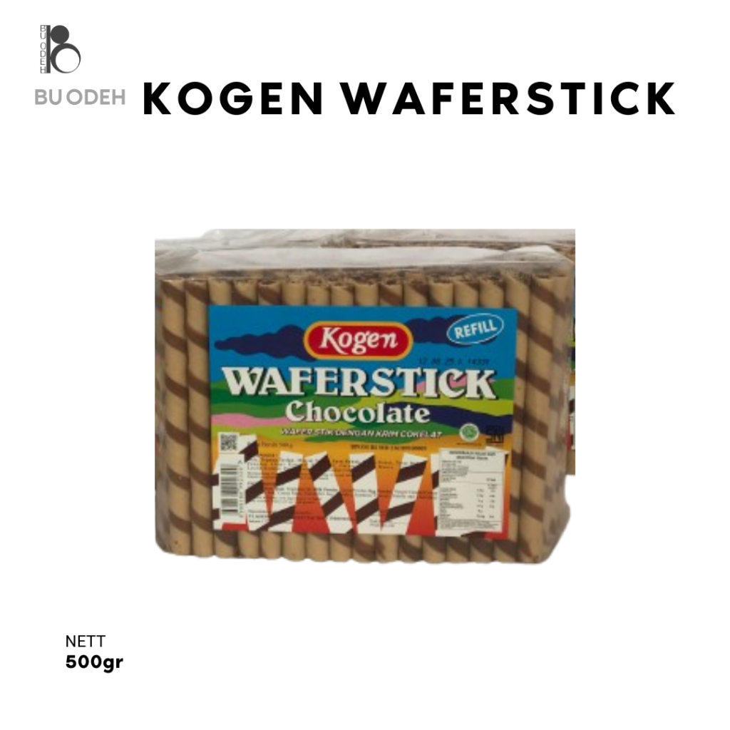 

Kogen Waferstick Cokelat / Wafer Astor 500gr / Cemilan Chocolate