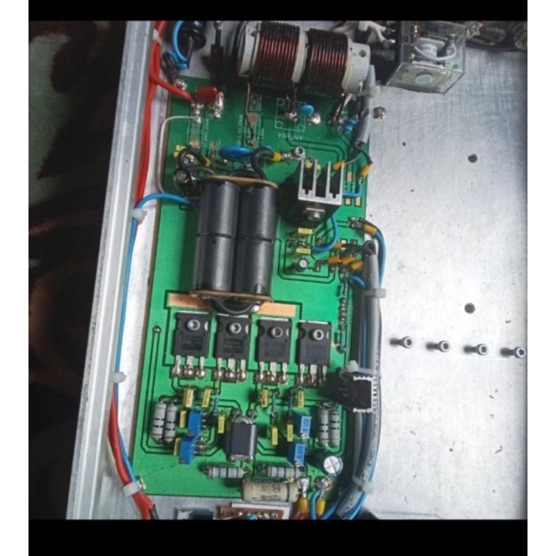 Pcb dan komponen belum disolder - linier 600  Watt