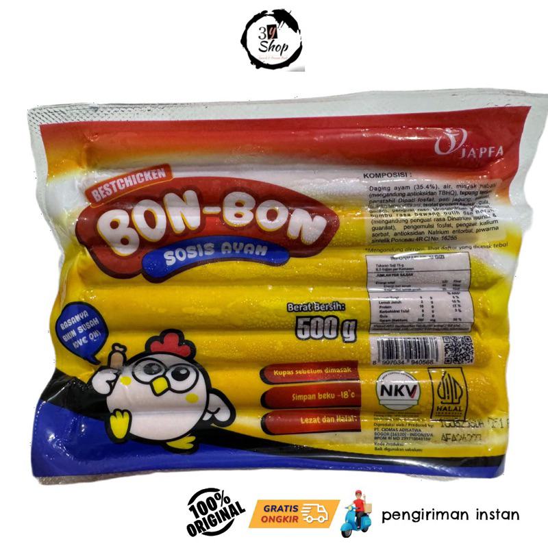 

BEST CHICKEN BON-BON SOSIS AYAM 500 gr