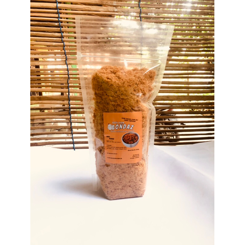 

BONDAZ Abon Ayam Murni 500 gram Tanpa Campuran Tanpa Pengawet