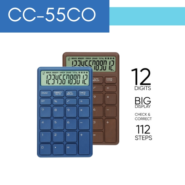 

(PCS) Kalkulator Joyko CC-55CO / Kalkulator 12 Digits / Check Correct / Calculator