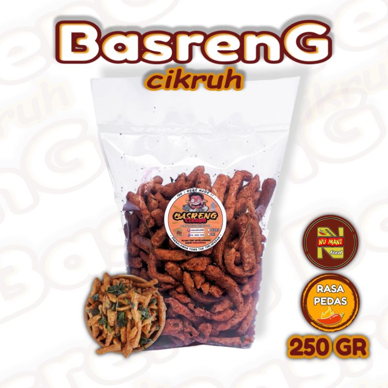 

Basreng Bumbu Basah & Melimpah Daun Jeruk Netto 250 gram