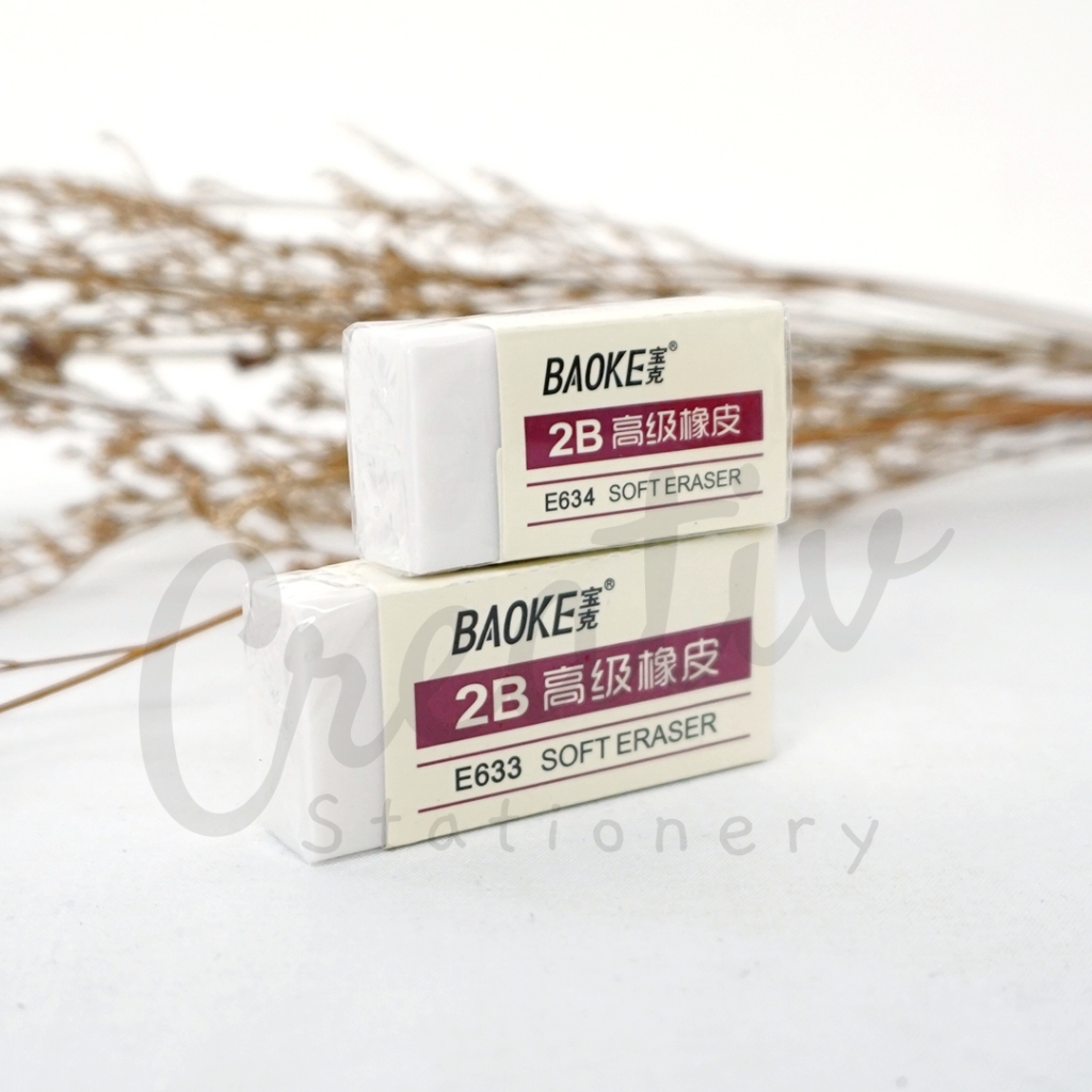 

BAOKE Penghapus Pensil Putih Eraser B40 B30