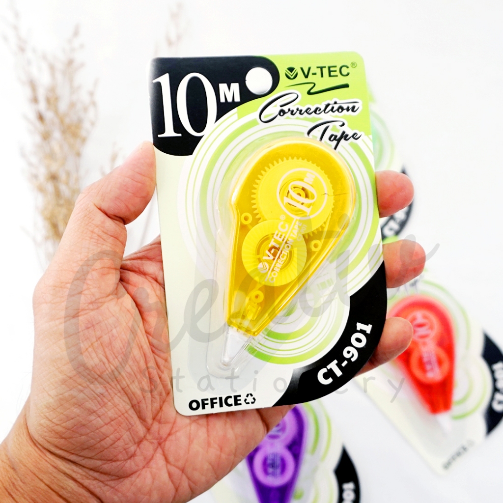 

V-tec Correction Tape Tip Ex Kertas CT-901 10 Meter