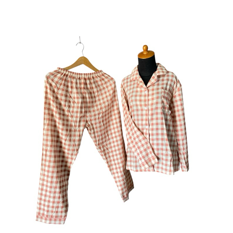 PIYAMA WANITA - Piyama BKK Piyama Bangkok Piyama Jumbo Baju tidur Jumbo Baju tidur panjang Baju Tidu