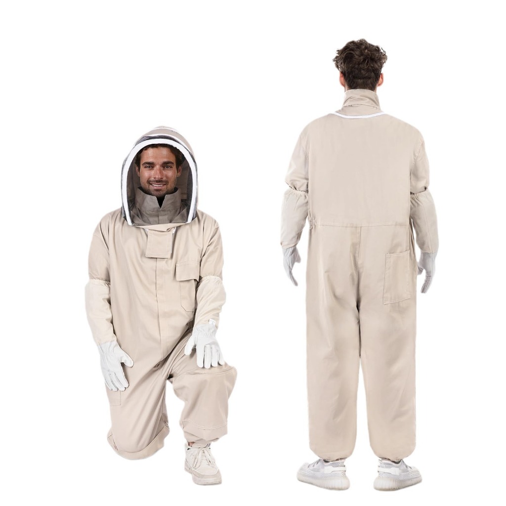 Baju Lebah Alat Pelindung Diri Dari Sengat Lebah Pakaian Anti Tawon Baju Hujan Jaket Ladang Madu