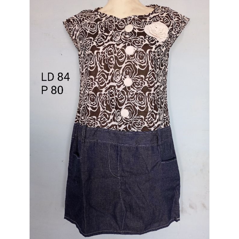 Sale mini dress floral vintage korea murah