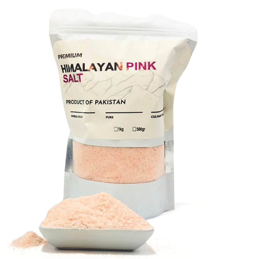 

Garam Himalaya 1kg ELSHANUM - Himalayan Pink Salt - Natural Himalaya Pink