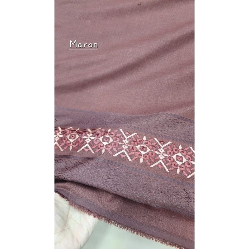 Kain baju Koko hem pria