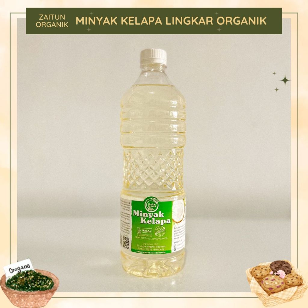 

Minyak kelapa | lingkar organik | coconut cooking oil