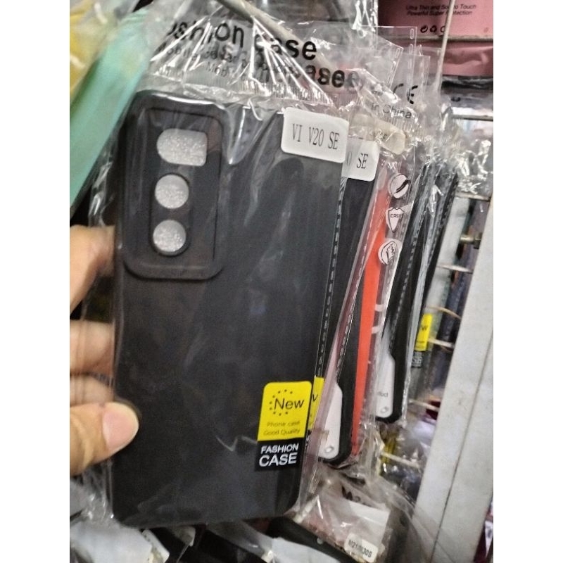 VIVO V20 SE Silikon Case Macaron Soft Candy Slim Warna Polos