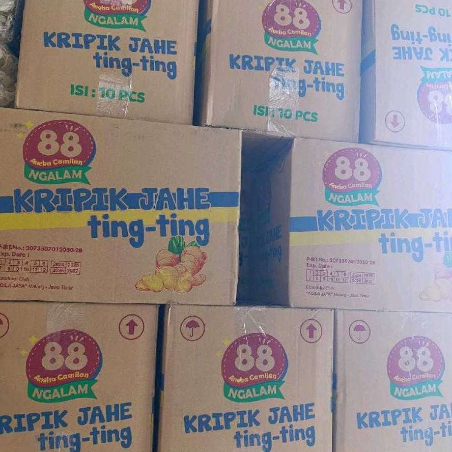 

KRIPIK JAHE TING TING