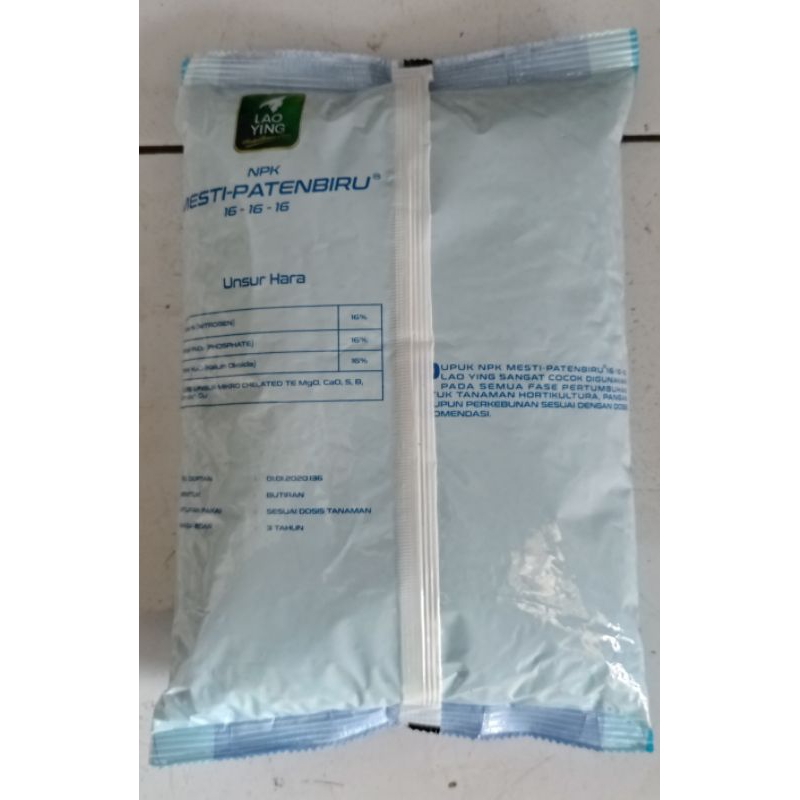 Pupuk NPK 16 16 16 import merk LAO YING