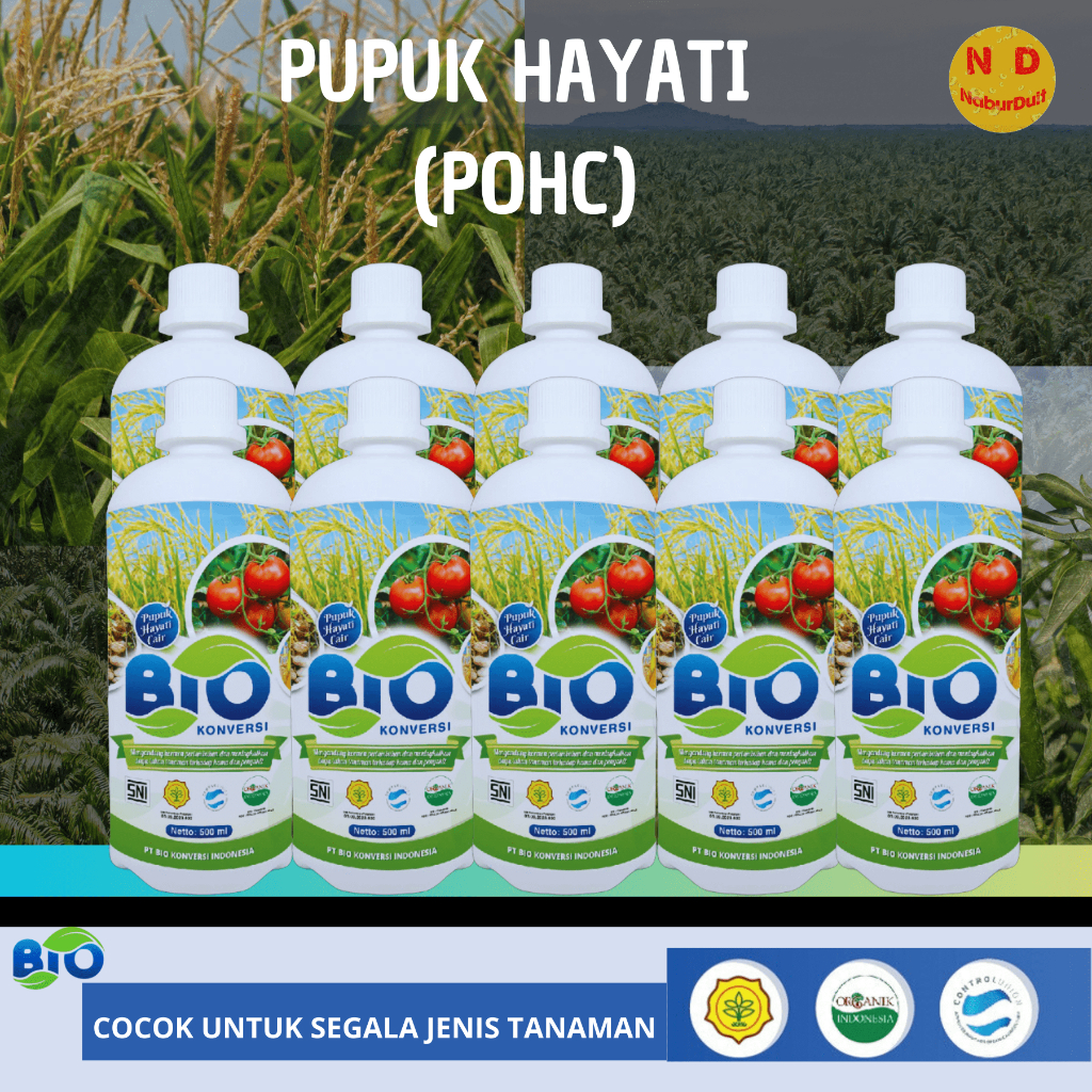 Pupuk BIO KONVERSI Hayati Organik Cair Pupuk Untuk Penyubur Tanah