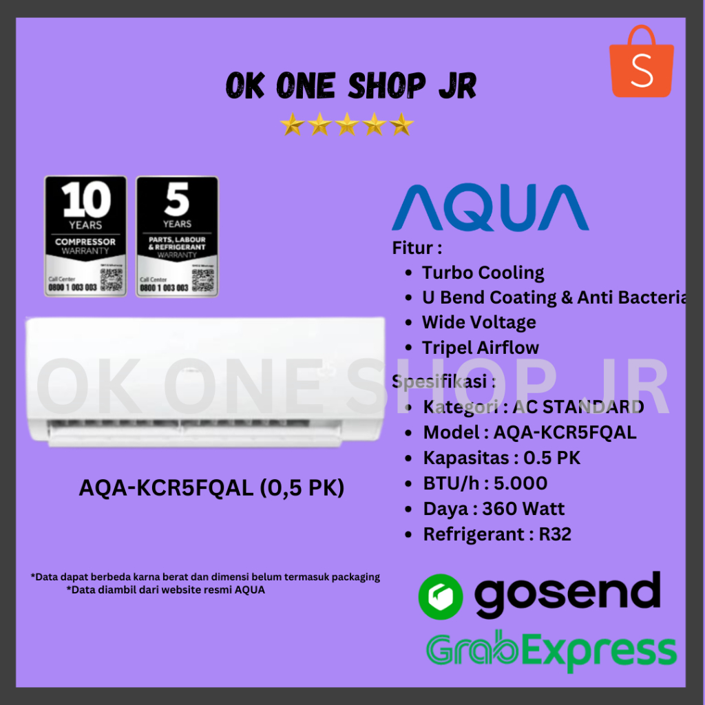 AQUA AQA-KCR5FQAL AC Split