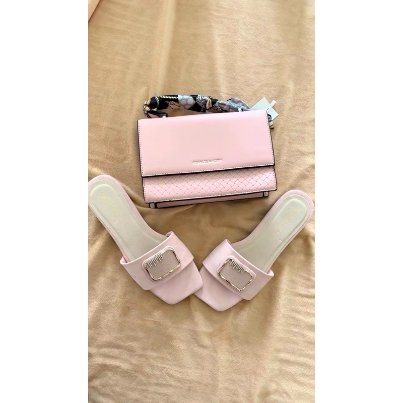 TAS CHARLES KEITH PINK TERBARU