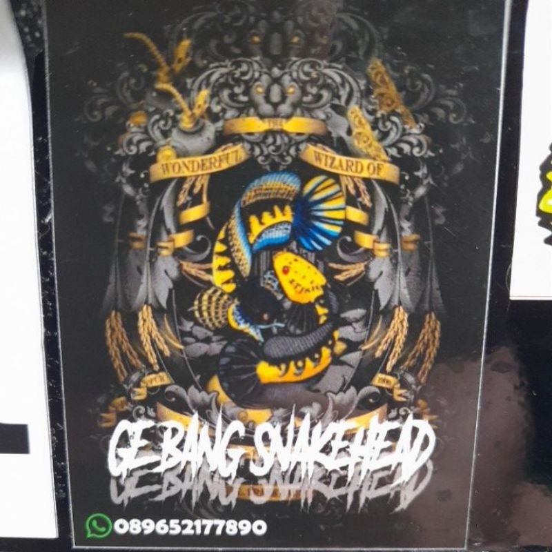

stiker chana ys batik 12 14cm
