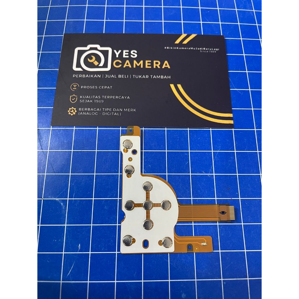 Key Keypad Flex Tombol Menu For Canon Eos 550D