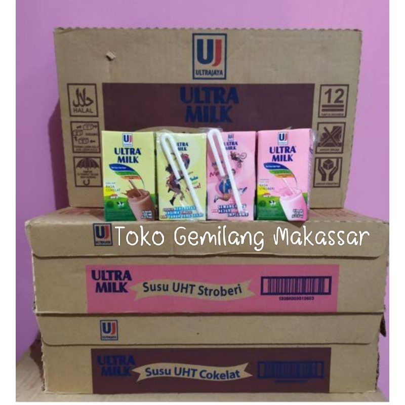 

Susu UHT Ultra 125 ml per karton